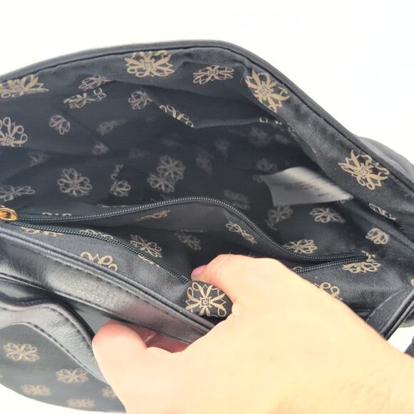 Avon Signature Collection Crossbody Purse NWOT Faux Leather Studded Snowflake - Picture 4 of 9